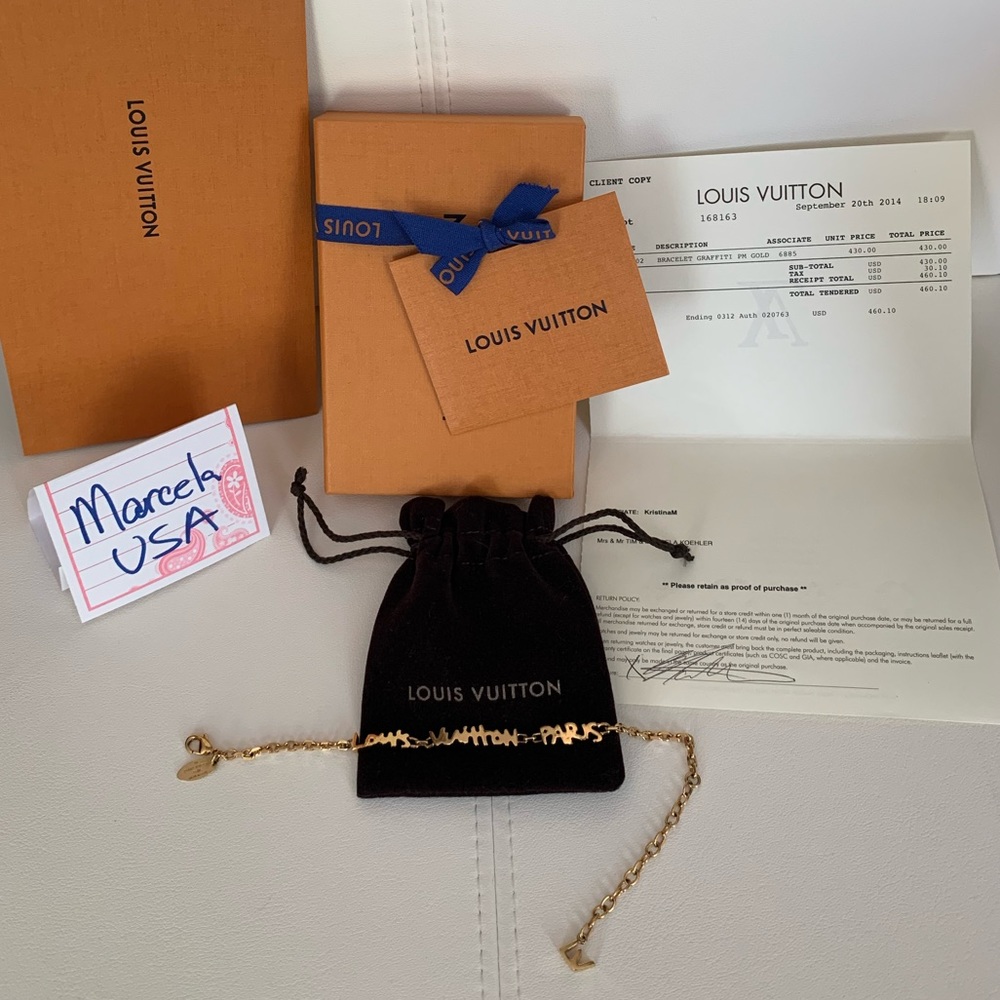 Louis Vuitton Graffiti Bracelet